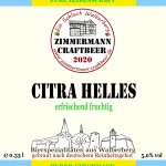 Zimmermann Citra Helles 0,33l